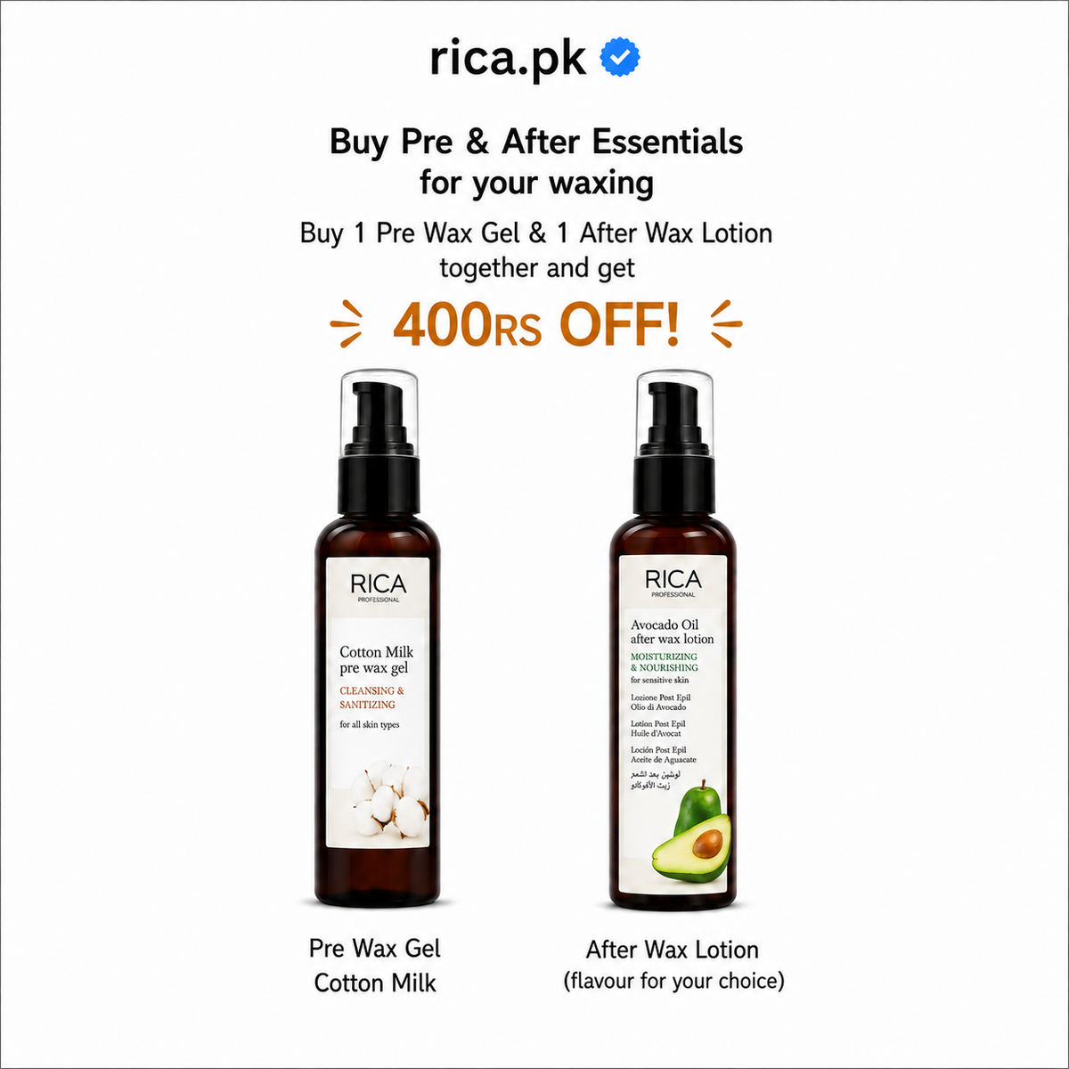 Pre & After Wax Essentials Deal