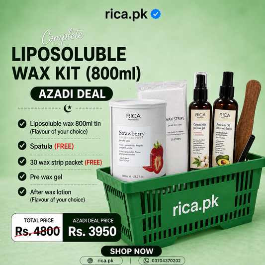 Complete Liposoluble Wax Kit (800ml)