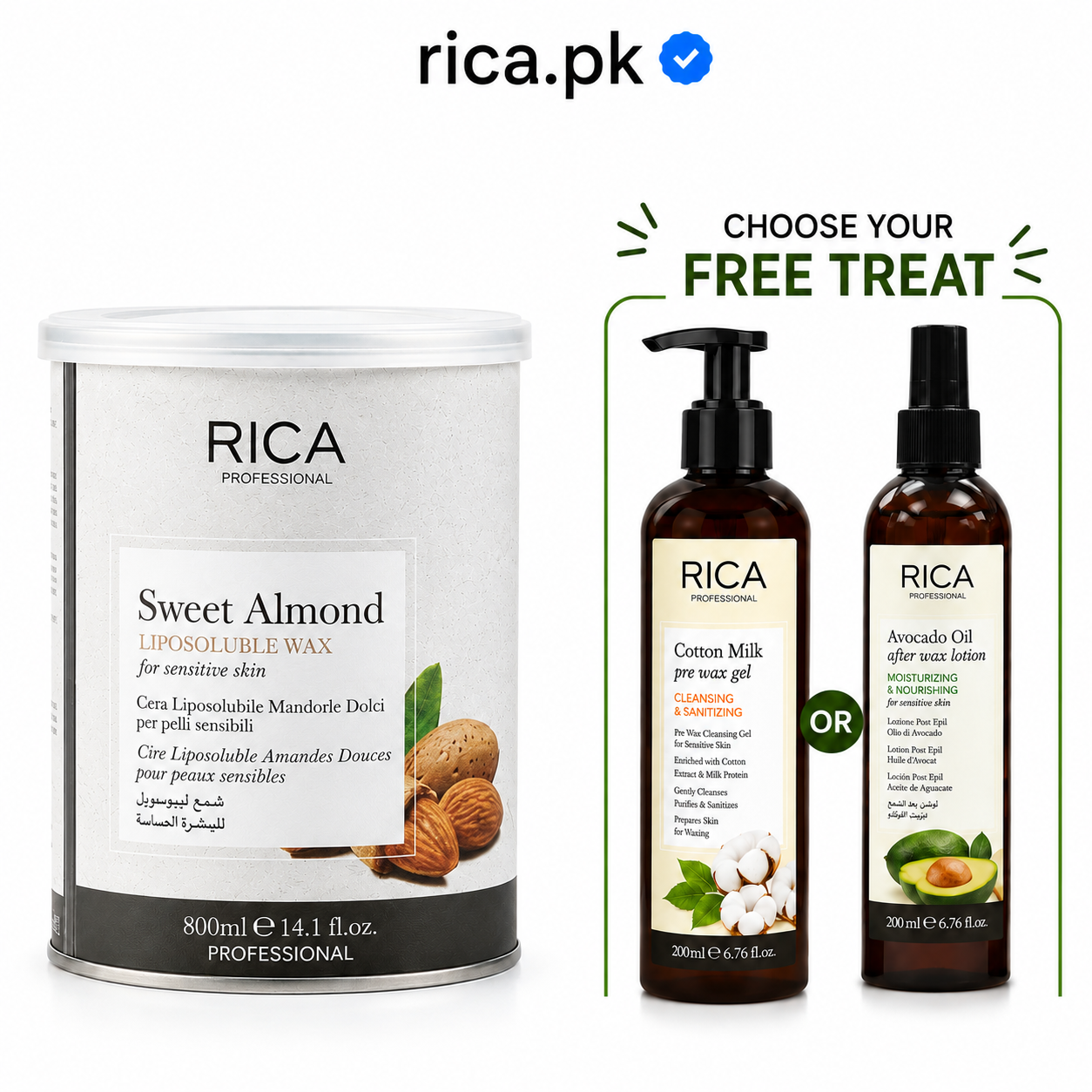 Sweet Almond Liposoluble Wax 800ml — Summer Sale Deal