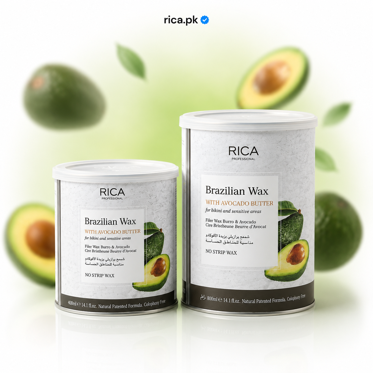 Brazilian Wax with Avocado Butter