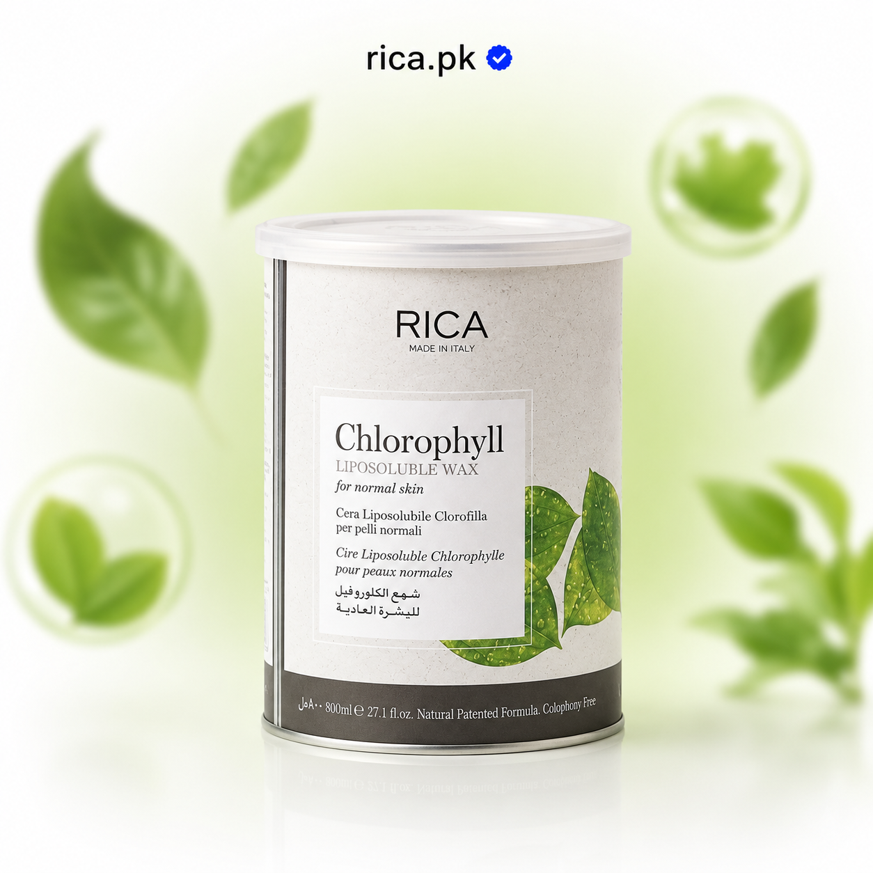 Chlorophyll- Liposoluble Wax